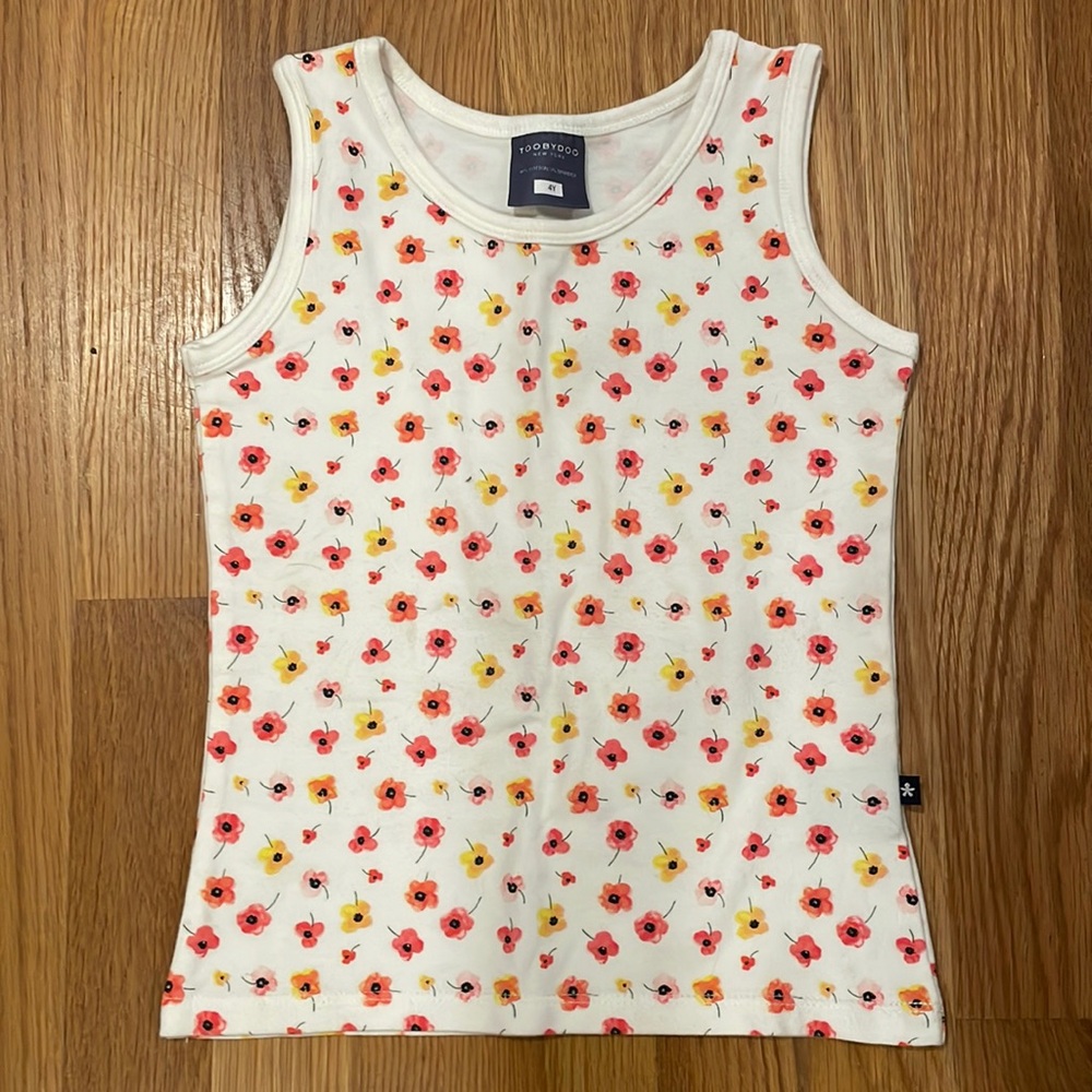 Toby Doo Floral Tank Top